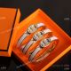 2023 New Copy Hermes Mini Clic Chaine d'Ancre Narrow bracelet Ivory Enamel (8)_th.jpg